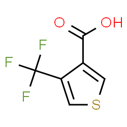 ChemSpider 2D Image | 4-(Trifluoromethyl)-3-thiophenecarboxylic acid | C6H3F3O2S