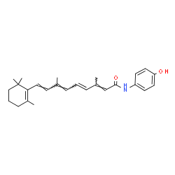 ChemSpider 2D Image | 15-[(4-Hydroxyphenyl)amino]retinal | C26H33NO2