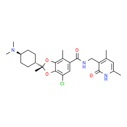 ChemSpider 2D Image | valemetostat | C26H34ClN3O4