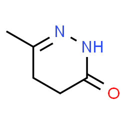 ChemSpider 2D Image | 4,5-Dihydro-6-methyl-3(2H)-pyridazinone | C5H8N2O