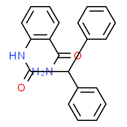 ChemSpider 2D Image | 2-(2,2-diphenylacetamido)benzamide | C21H18N2O2