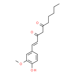 ChemSpider 2D Image | [6]-Dehydrogingerdione | C17H22O4