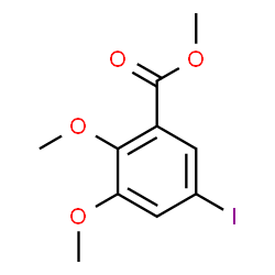 ChemSpider 2D Image | Methyl 5-iodo-2,3-dimethoxybenzoate | C10H11IO4