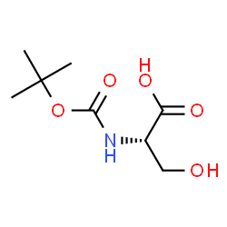 ChemSpider 2D Image | BOC-SER-OH | C8H15NO5
