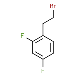 ChemSpider 2D Image | 1-(2-Bromoethyl)-2,4-difluorobenzene | C8H7BrF2
