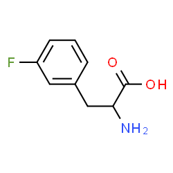 ChemSpider 2D Image | 3-Fluoro-DL-phenylalanine | C9H10FNO2