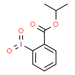 ChemSpider 2D Image | Isopropyl 2-iodylbenzoate | C10H11IO4
