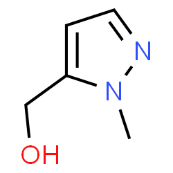 ChemSpider 2D Image | 1-Methyl-1H-pyrazole-5-methanol | C5H8N2O