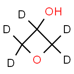ChemSpider 2D Image | 3-(~2~H_5_)Oxetanol | C3HD5O2