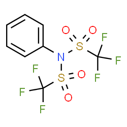 ChemSpider 2D Image | N-Phenyltrifluoromethanesulfonimide | C8H5F6NO4S2