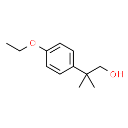 ChemSpider 2D Image | 2-(4-ethoxyphenyl)-2-methylpropanol | C12H18O2