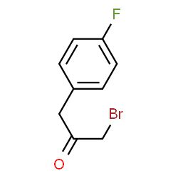 ChemSpider 2D Image | 1-Bromo-3-(4-fluorophenyl)acetone | C9H8BrFO