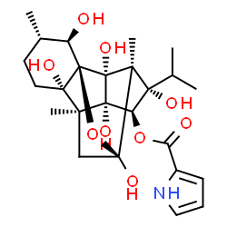 ChemSpider 2D Image | Ryanodine | C25H35NO9