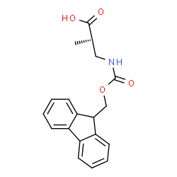 ChemSpider 2D Image | (R)-Fmoc-beta2-Homoala-OH | C19H19NO4