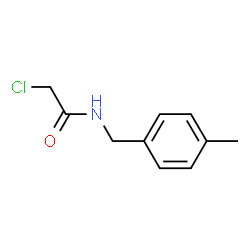 ChemSpider 2D Image | 2-Chloro-N-(4-methylbenzyl)acetamide | C10H12ClNO