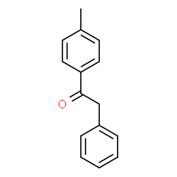 ChemSpider 2D Image | (p-methyl)phenyl benzyl ketone | C15H14O