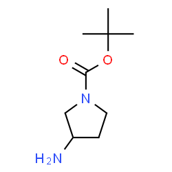 ChemSpider 2D Image | 1-Boc-3-aminopyrrolidine | C9H18N2O2