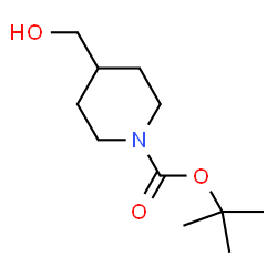 ChemSpider 2D Image | 1-Boc-4-piperidinemethanol | C11H21NO3