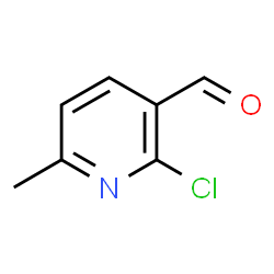 ChemSpider 2D Image | 2-Chloro-3-formyl-6-picoline | C7H6ClNO