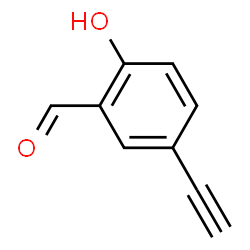 ChemSpider 2D Image | 5-Ethynyl-2-hydroxybenzaldehyde | C9H6O2