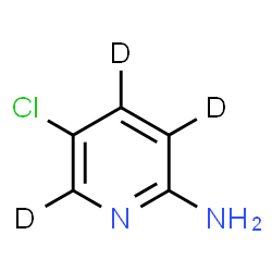 ChemSpider 2D Image | 5-Chloro(~2~H_3_)pyridin-2-amine | C5H2D3ClN2