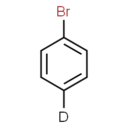 ChemSpider 2D Image | Bromo(4-~2~H)benzene | C6H4DBr