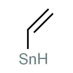 ChemSpider 2D Image | Vinylstannane | C2H6Sn