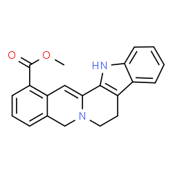 ChemSpider 2D Image | Gambirtannine | C21H18N2O2