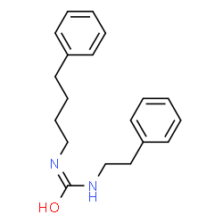 ChemSpider 2D Image | 1-(4-Phenylbutyl)-3-(2-phenylethyl)urea | C19H24N2O