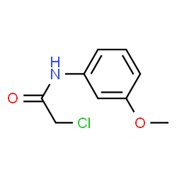 ChemSpider 2D Image | 2-Chloro-N-(3-methoxyphenyl)acetamide | C9H10ClNO2