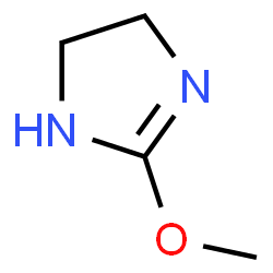 ChemSpider 2D Image | 2-Methoxy-4,5-dihydro-1H-imidazole | C4H8N2O