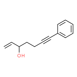 ChemSpider 2D Image | 7-Phenyl-1-hepten-6-yn-3-ol | C13H14O