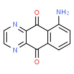 ChemSpider 2D Image | 6-Aminobenzo(g)quinoxaline-5,10-dione | C12H7N3O2