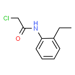 ChemSpider 2D Image | 2-Chloro-N-(2-ethylphenyl)acetamide | C10H12ClNO