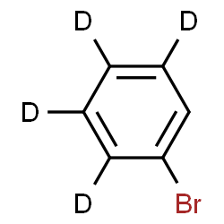 ChemSpider 2D Image | Bromo(2,3,4,5-~2~H_4_)benzene | C6HD4Br