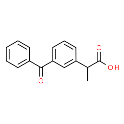 ChemSpider 2D Image | Ketoprofen | C16H14O3