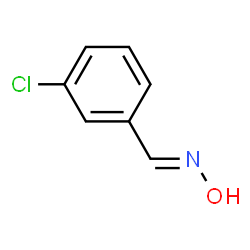 ChemSpider 2D Image | Benzaldehyde, m-chloro-, oxime | C7H6ClNO