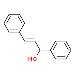 ChemSpider 2D Image | (2E)-1,3-Diphenyl-2-propen-1-ol | C15H14O