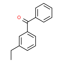 ChemSpider 2D Image | 3-Ethylbenzophenone | C15H14O
