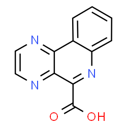 ChemSpider 2D Image | Pyrazino[2,3-c]quinoline-5-carboxylic acid | C12H7N3O2