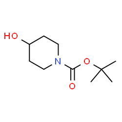 ChemSpider 2D Image | 1-Boc-4-piperidinol | C10H19NO3