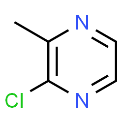 ChemSpider 2D Image | 2-Chlor-3-methylpyrazin | C5H5ClN2