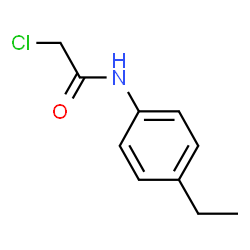 ChemSpider 2D Image | 2-CHLORO-4'-ETHYLACETANILIDE | C10H12ClNO
