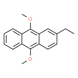 ChemSpider 2D Image | 2-Ethyl-9,10-dimethoxyanthracene | C18H18O2