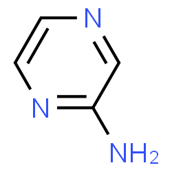 ChemSpider 2D Image | Pyrazinamine | C4H5N3