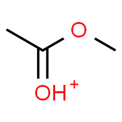 ChemSpider 2D Image | (1-Methoxyethylidene)oxonium | C3H7O2