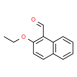 ChemSpider 2D Image | 2-Ethoxy-1-naphthaldehyde | C13H12O2
