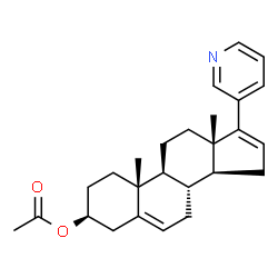 ChemSpider 2D Image | Abiraterone acetate | C26H33NO2