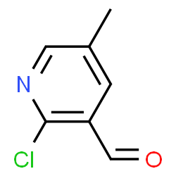 ChemSpider 2D Image | 2-Chloro-5-methylnicotinaldehyde | C7H6ClNO