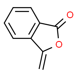 ChemSpider 2D Image | 3-Methylene-2-benzofuran-1(3H)-one | C9H6O2